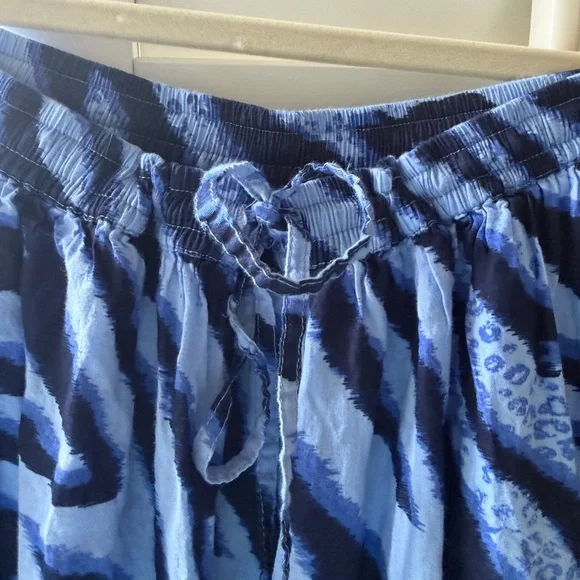 Jessica London Navy Zebra Print Maxi Skirt - Picture 2 of 2